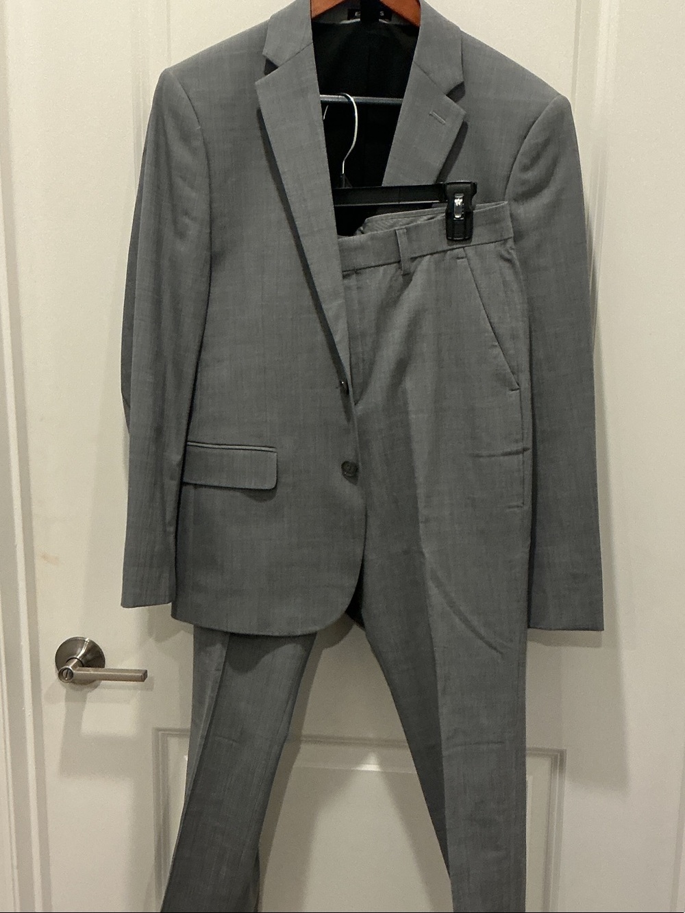 Young Men’s Gray Suit